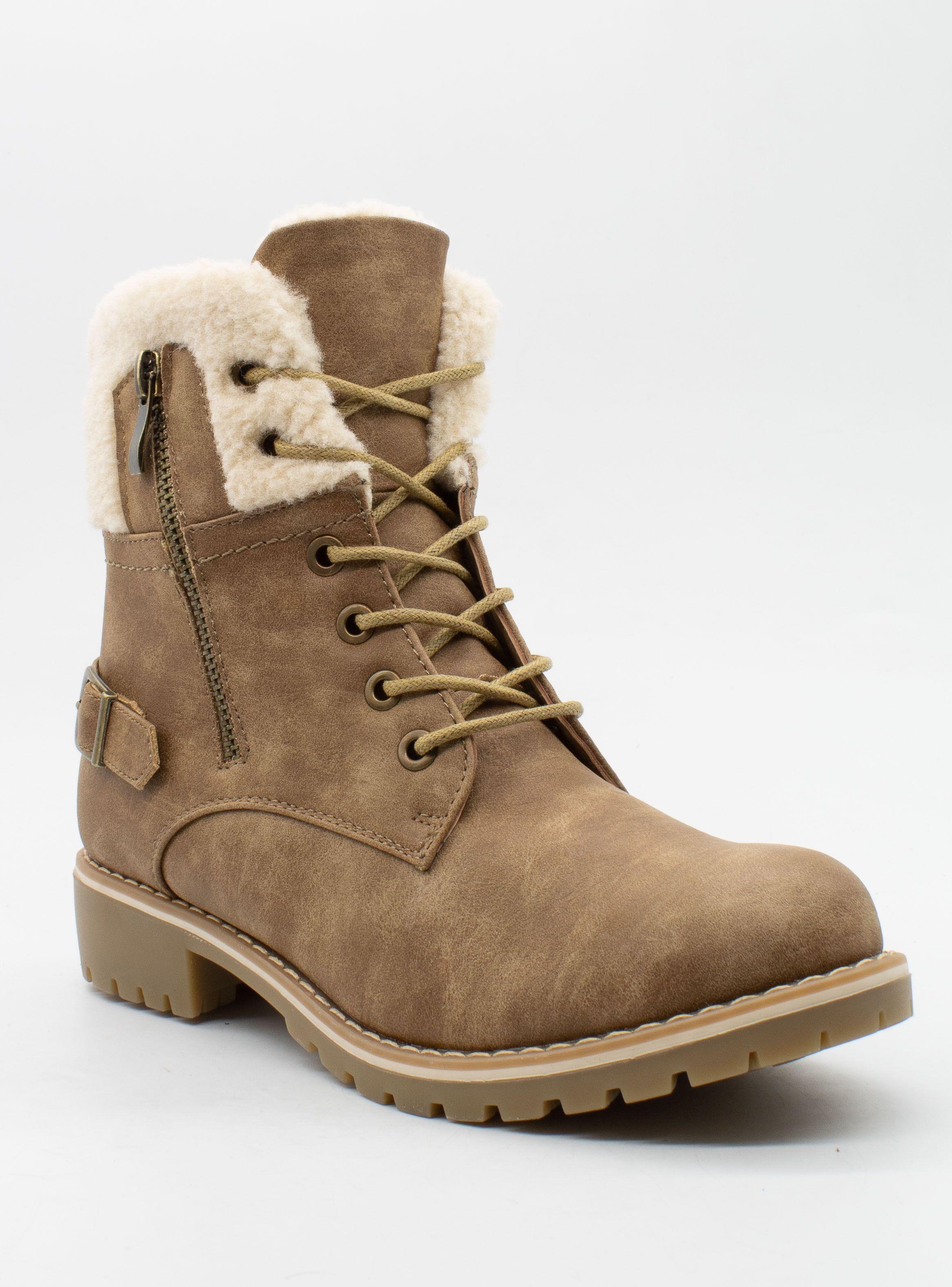 Botín New Walk Amelia Camel-0