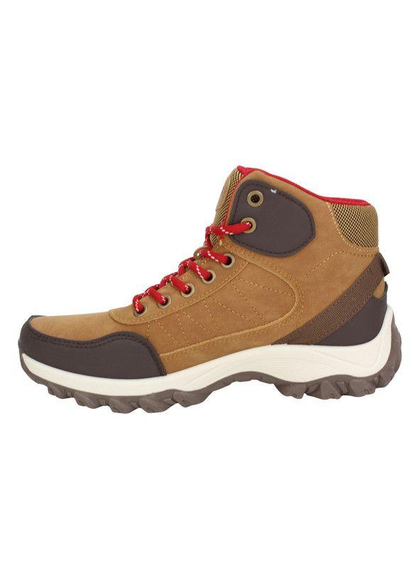 Botín New Walk Outdoor Sport Texturas Camel-3