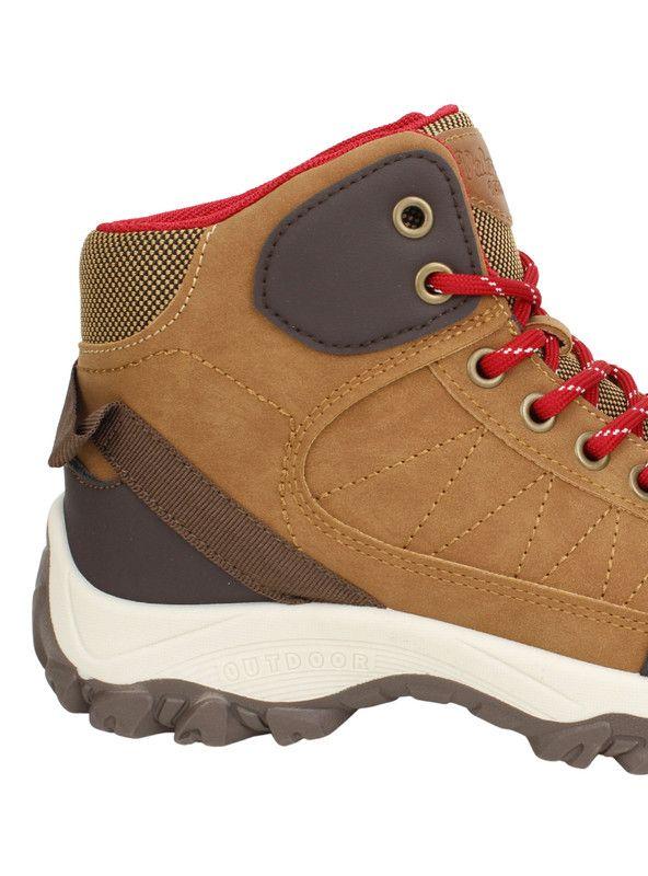 Botín New Walk Outdoor Sport Texturas Camel-4