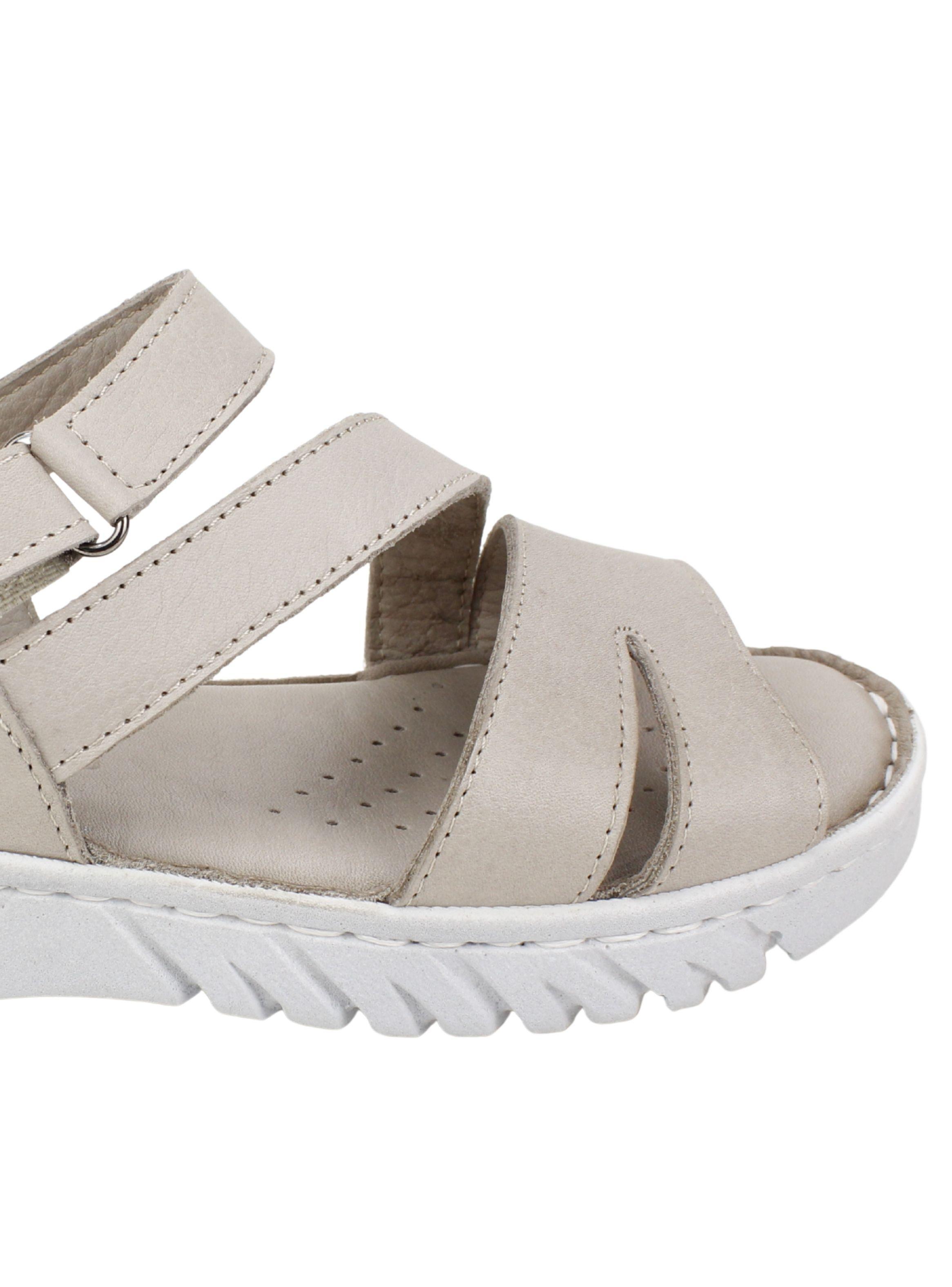 Sandalia Exs Confort Siena Cuero Gris-4