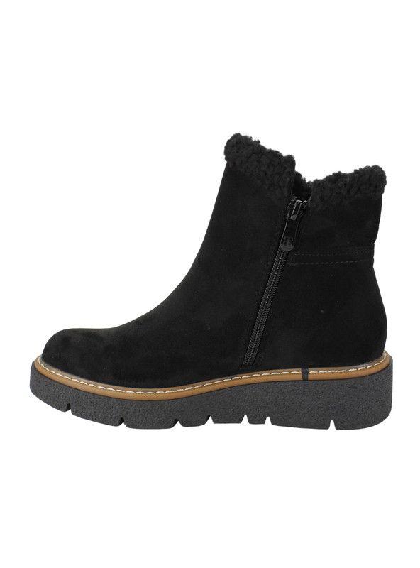Botín New Walk Cozy Negro-2