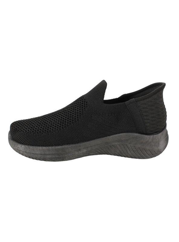 Zapatilla New Walk Slip On Mesh Negra-2