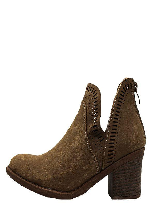 Botin MUJER NEW WALK  12739A01-KA  | Caqui |-3