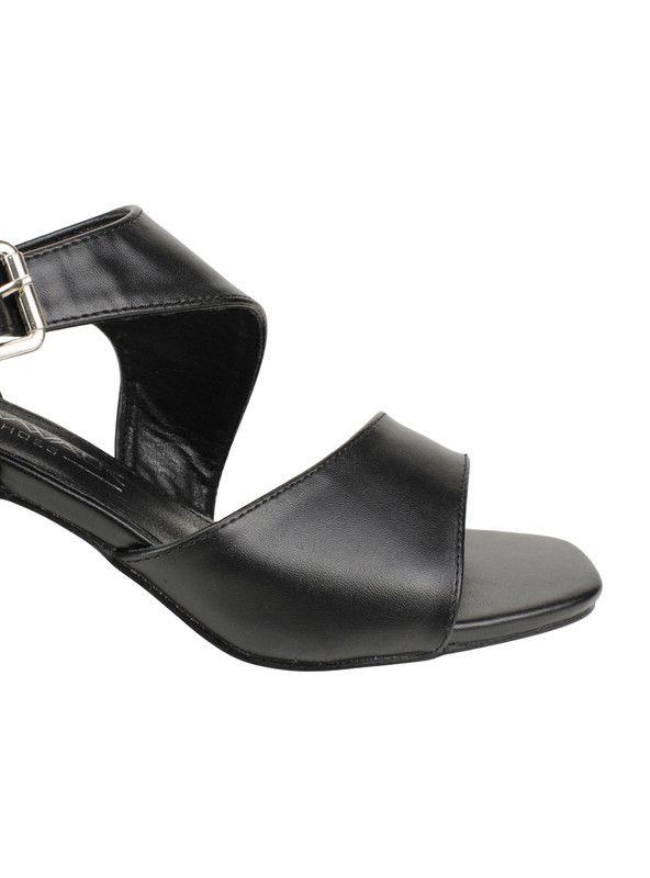 Sandalia New Walk Asimétrica Negra-4