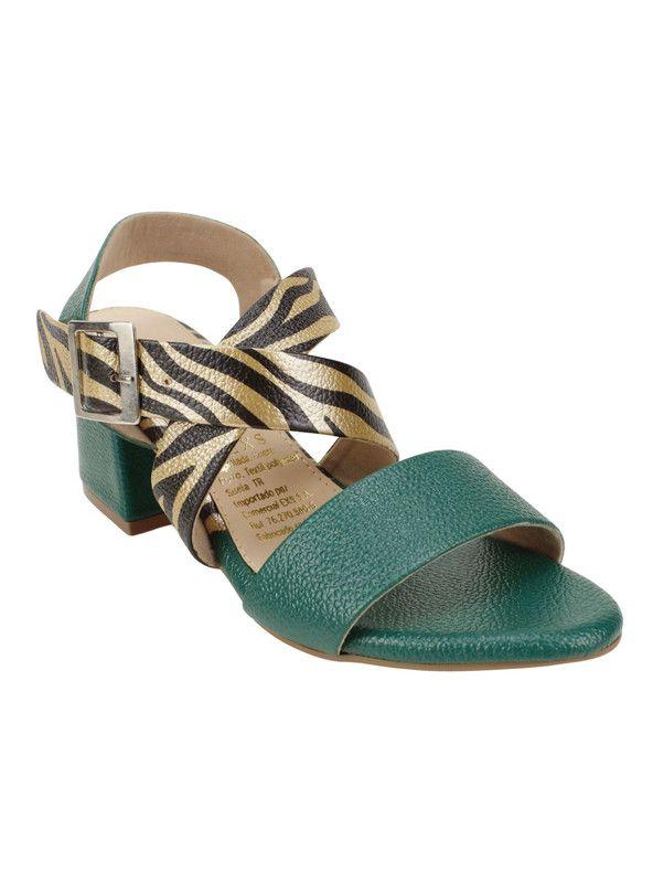 Sandalia Exs Lola Cuero Verde-2