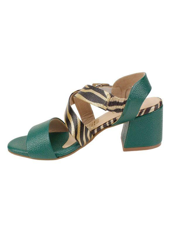 Sandalia Exs Lola Cuero Verde-3
