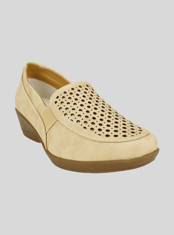 Zapato New Walk Troquel Beige-1