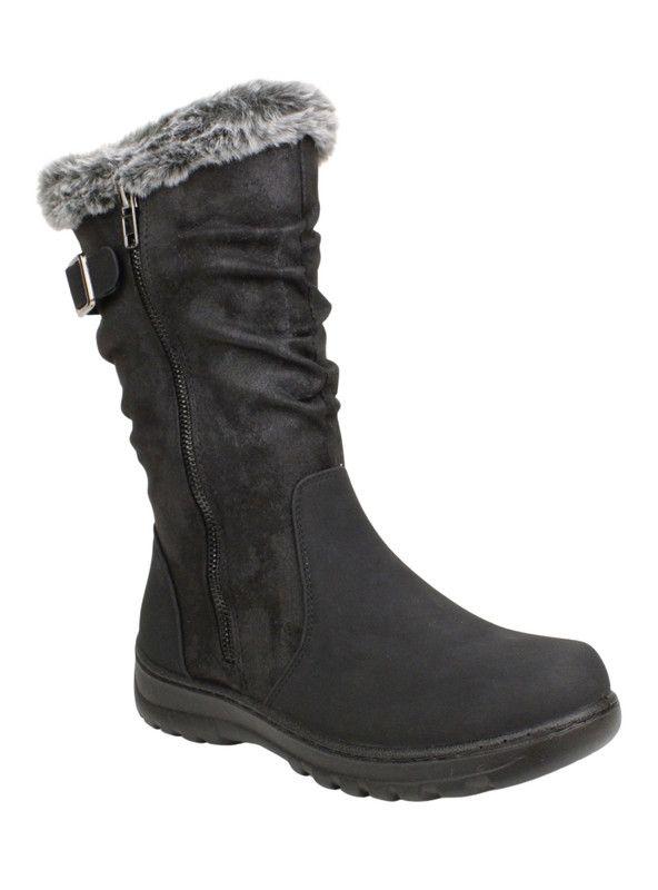 Bota New Walk Suey Corta Negra-2