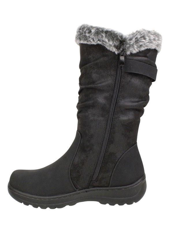 Bota New Walk Suey Corta Negra-3
