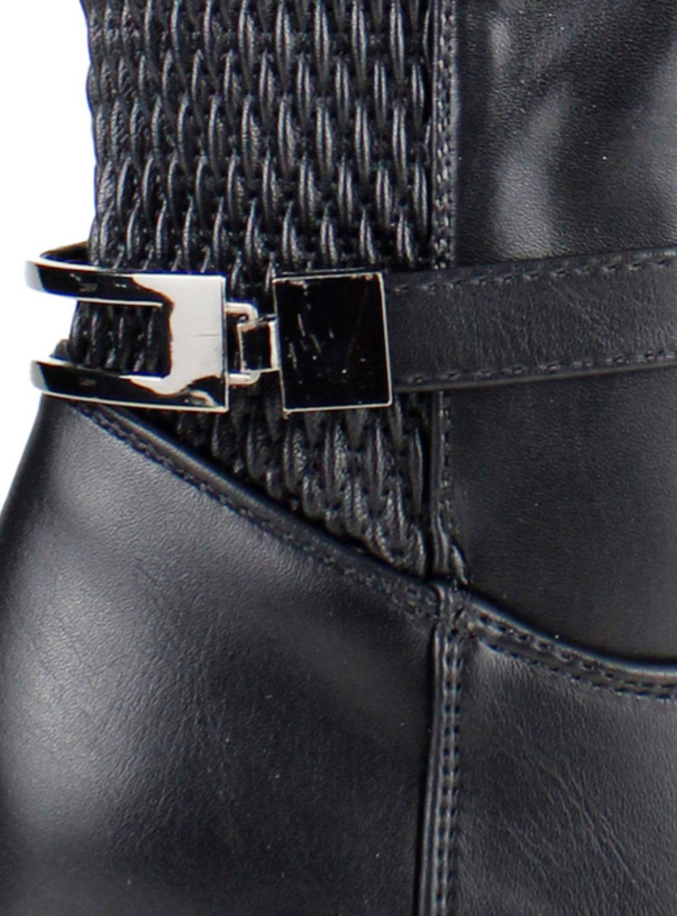 Bota Agua de Coco Hebilla Negra-3