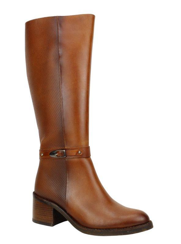 Bota Exs Dots Cuero Marrón-2
