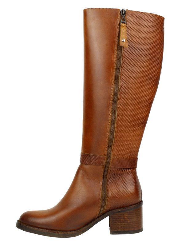 Bota Exs Dots Cuero Marrón-3