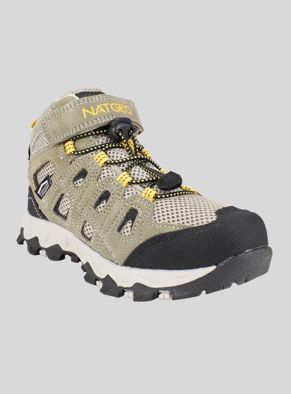 Botín Nat Geo Kids Outdoor Angol Khaki-1