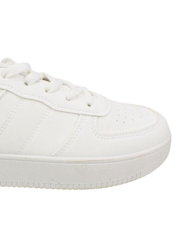 Zapatilla New Walk Escolar Adolescente Blanca-4