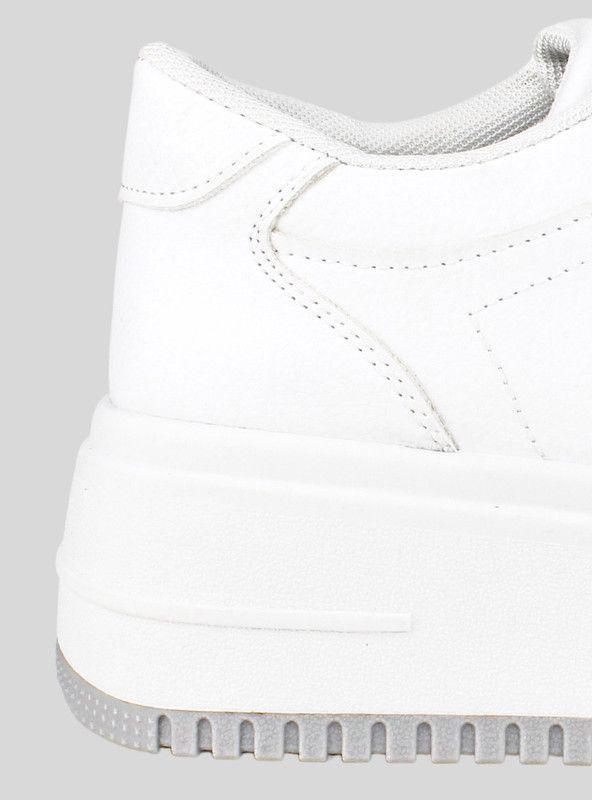 Zapatilla New Walk Plataforma Urbana Blanca-3