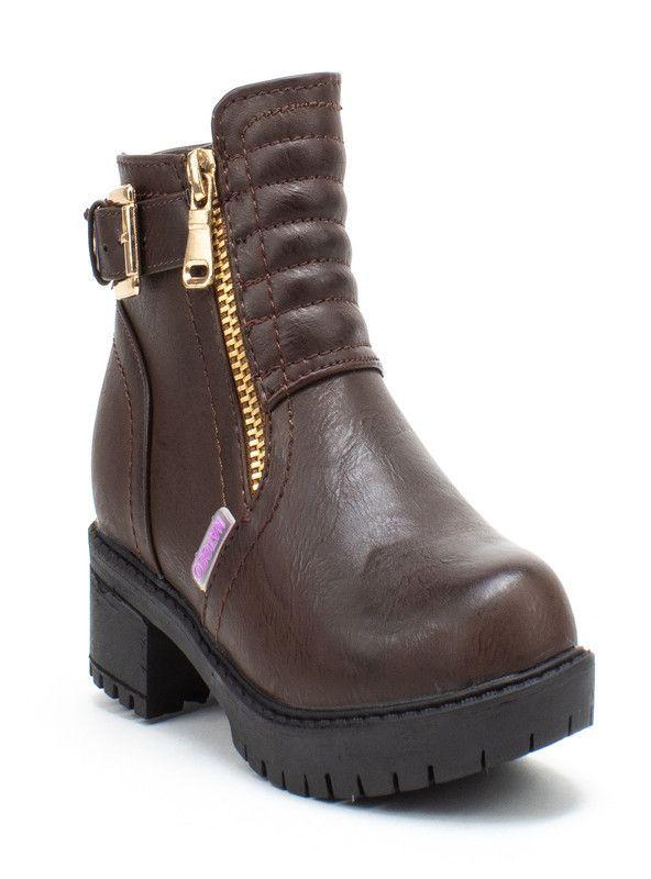 BOTIN NIÑA NATGEO SHOL5402-50 ( 28 - 35 )  | Cafe |-0