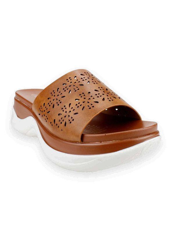 Sandalia New Walk Chunky Marrón-1