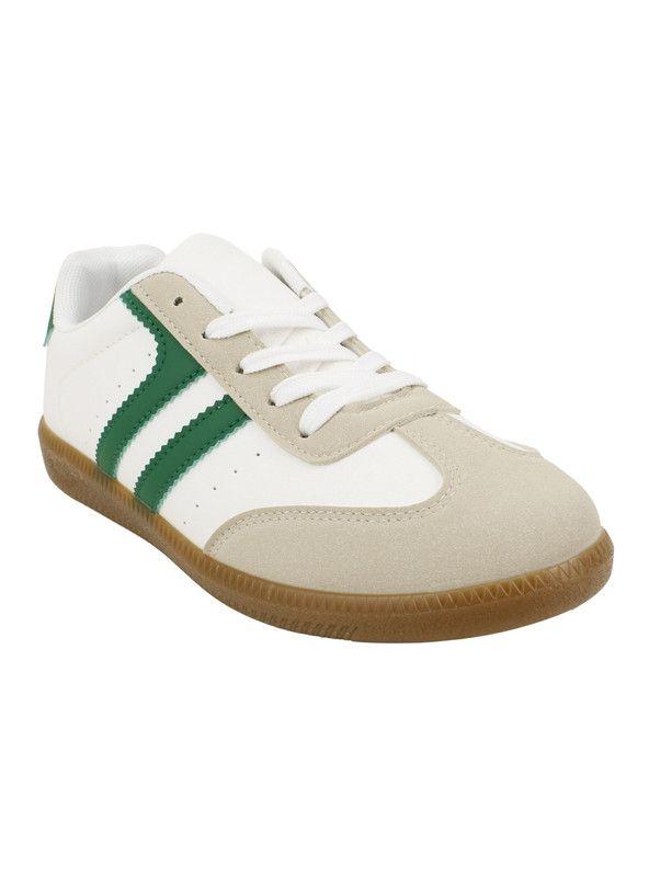 Zapatilla New Walk Vintage Blanca Verde-1