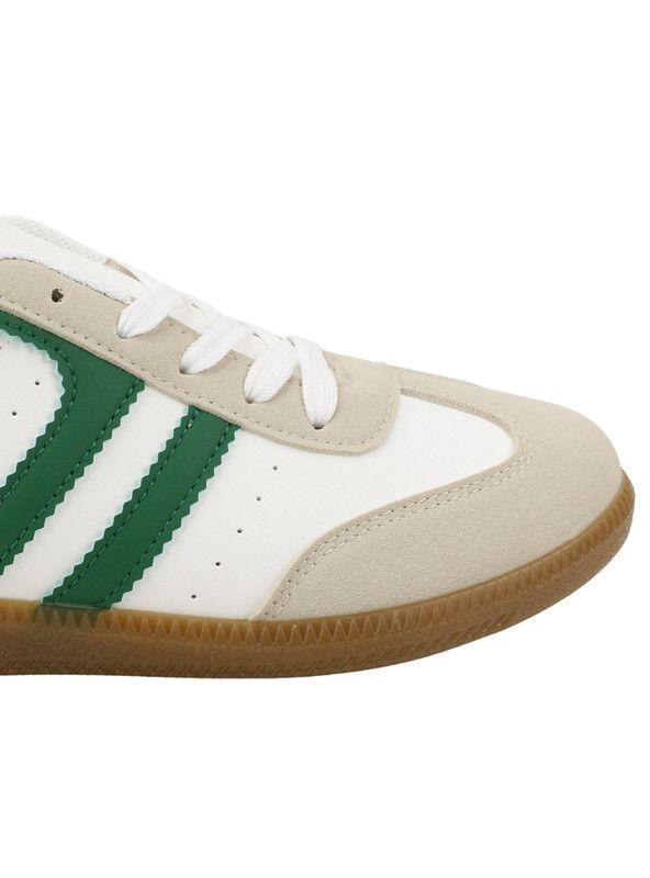 Zapatilla New Walk Vintage Blanca Verde-3