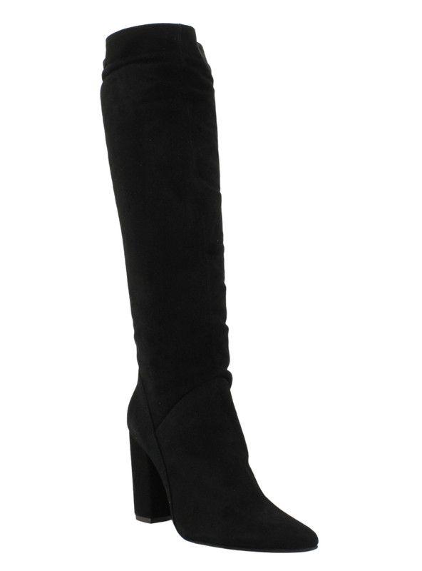 Bota Exs Gamuza Larga Negra-1