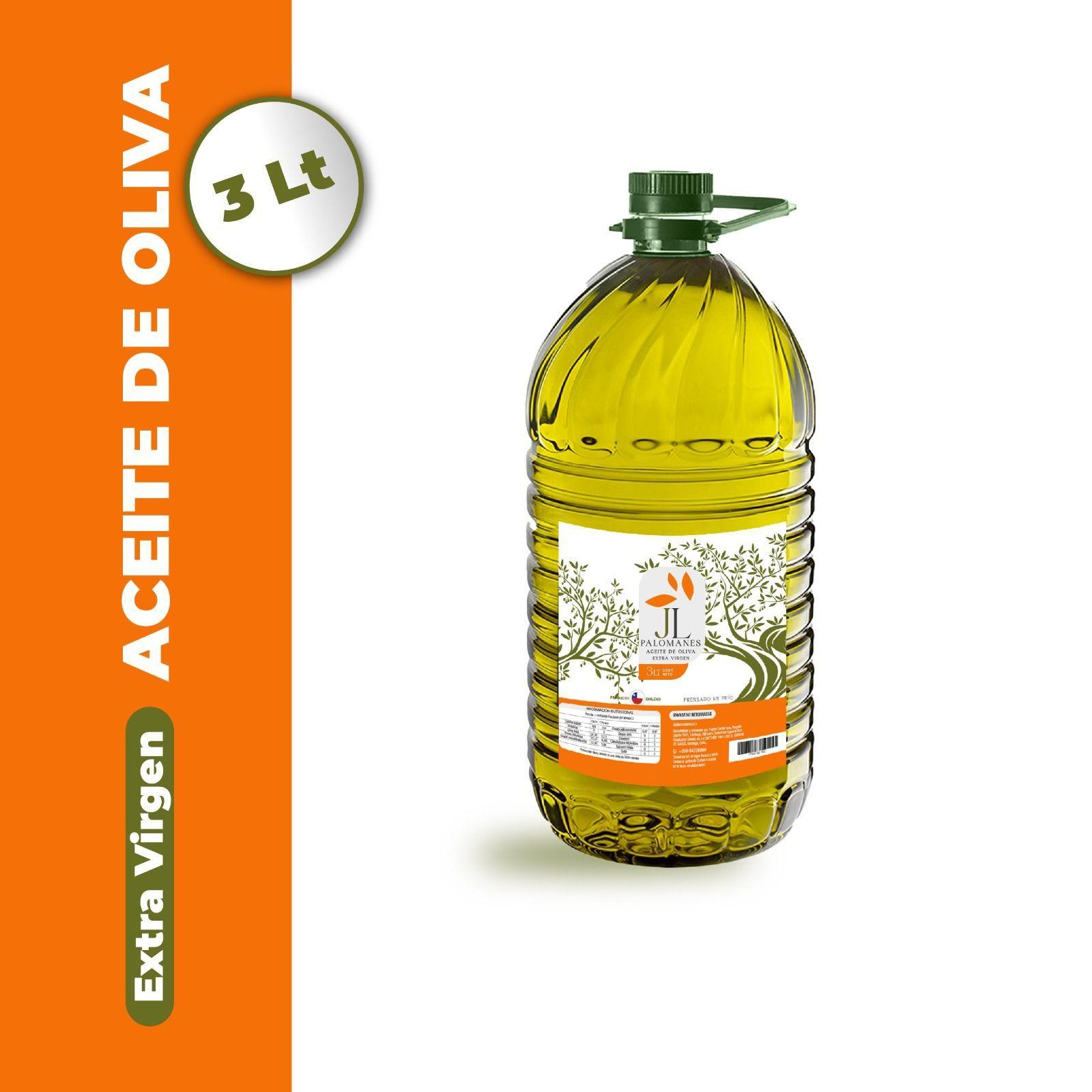Aceite de Oliva 0,4Ac Extra Virgen JL Palomanes Bidón 3Lts-1
