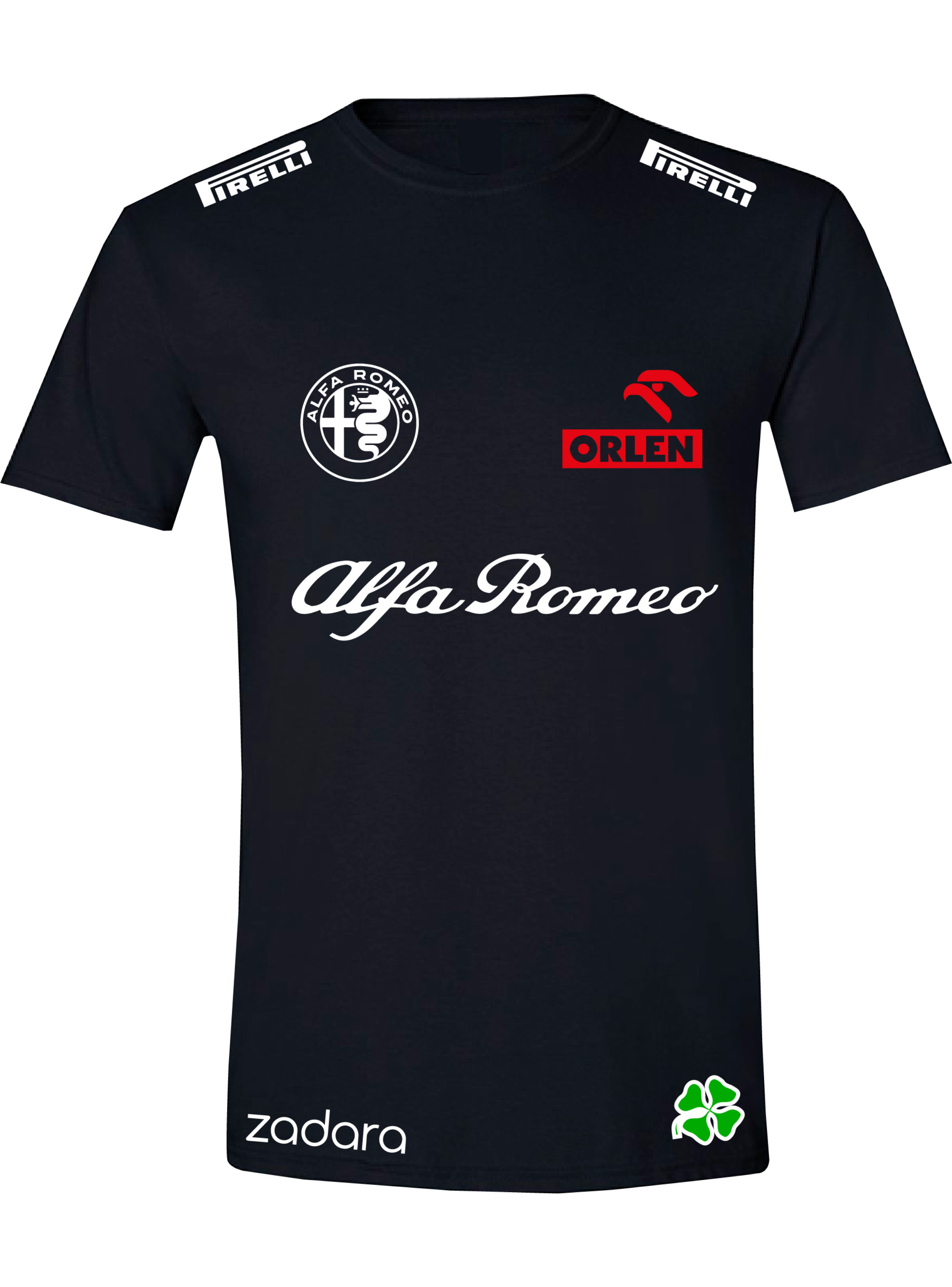 Polera Manga Corta Alfa Romeo-0