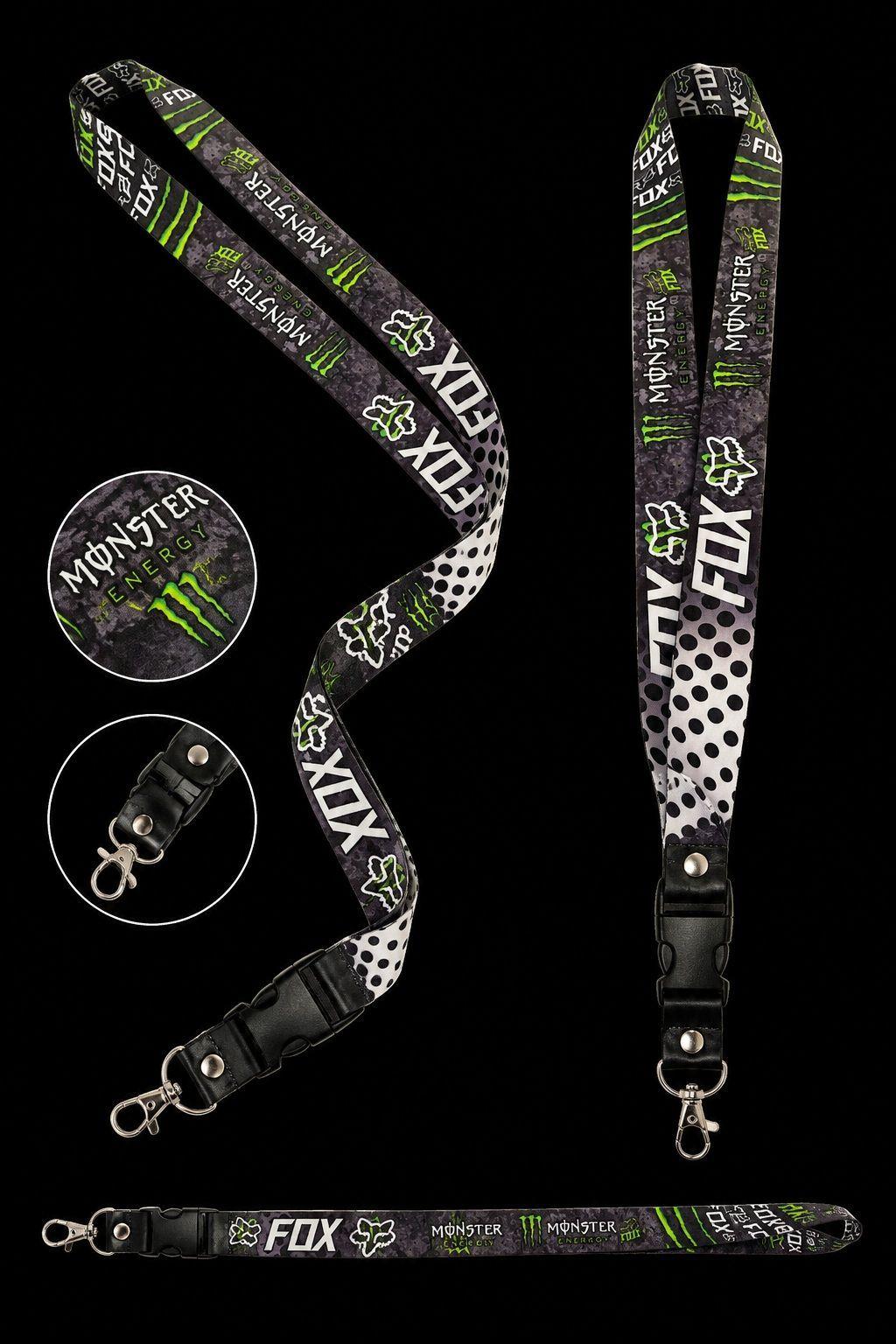 Lanyard Llavero Largo Fox-0