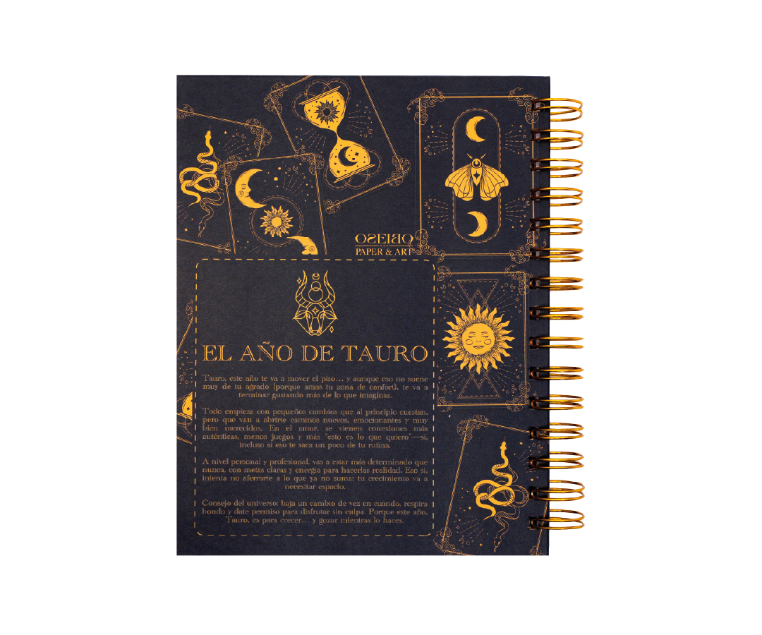 LIBRETAS ZODIACO TAURO, OSEIBO ART-3