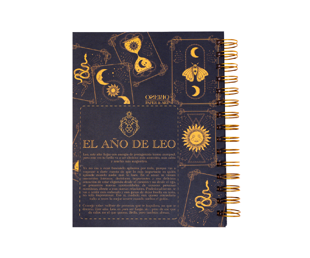 LIBRETAS ZODIACO LEO, OSEIBO ART-3