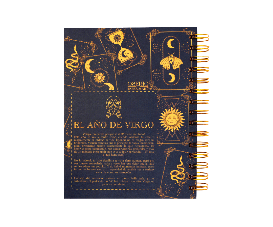 LIBRETAS ZODIACO VIRGO, OSEIBO ART-3