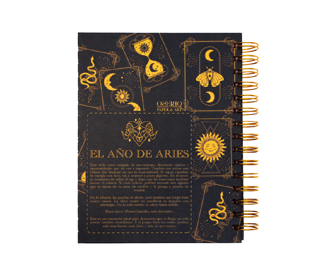 LIBRETAS ZODIACO ARIES, OSEIBO ART-3
