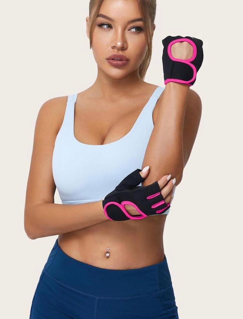 Guantes Par Gym Entrenamiento Pesas Gimnasio-1