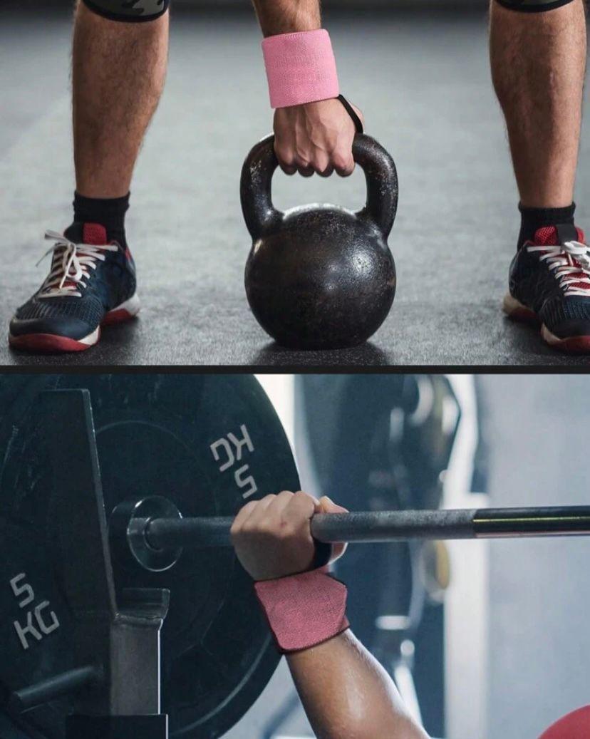 Muñequeras Deportivas Levantamientos Crossfit Calistenia Gym-1