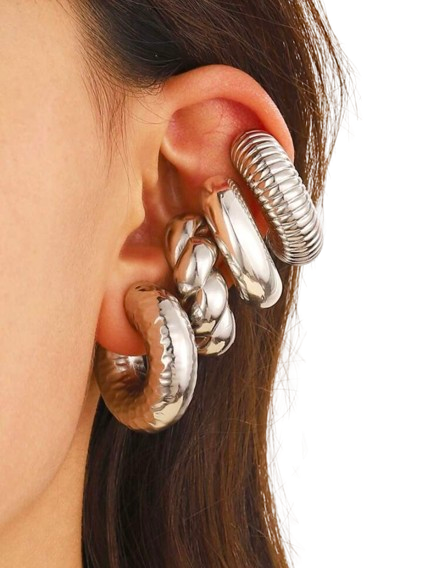 Aros A Presión Tendencia Mujer Set X 4-0