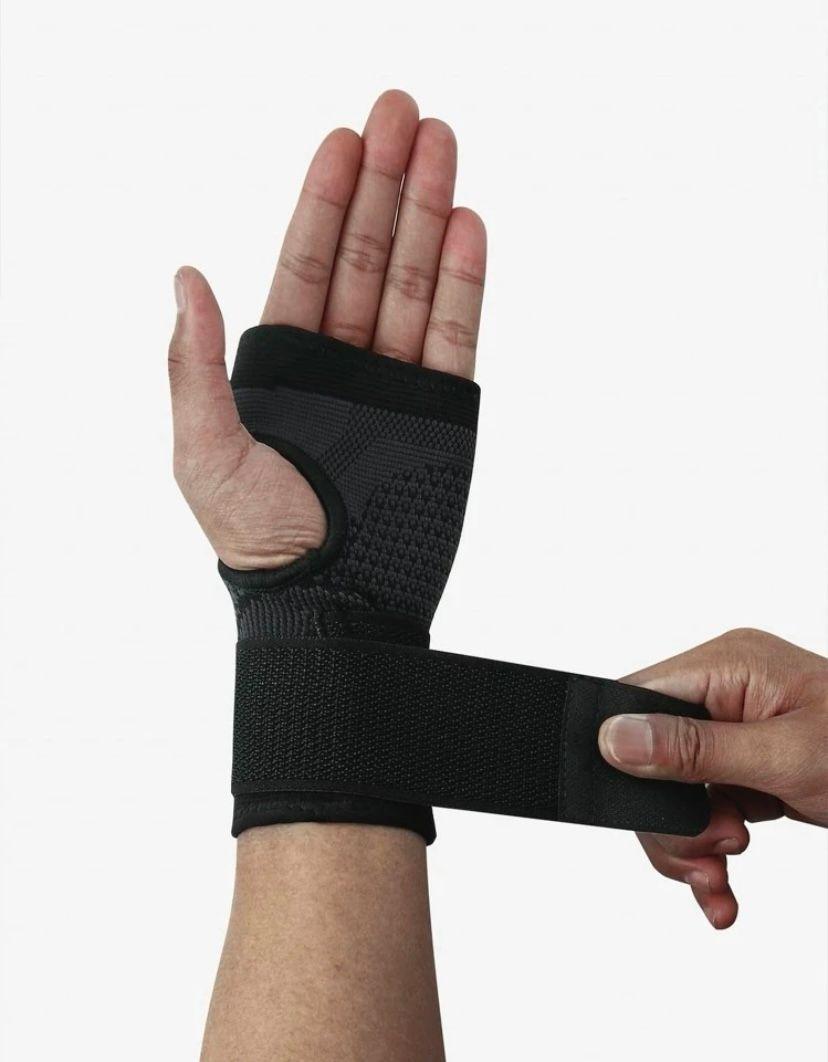 Par De Muñequeras Deportivas Ajustables-5