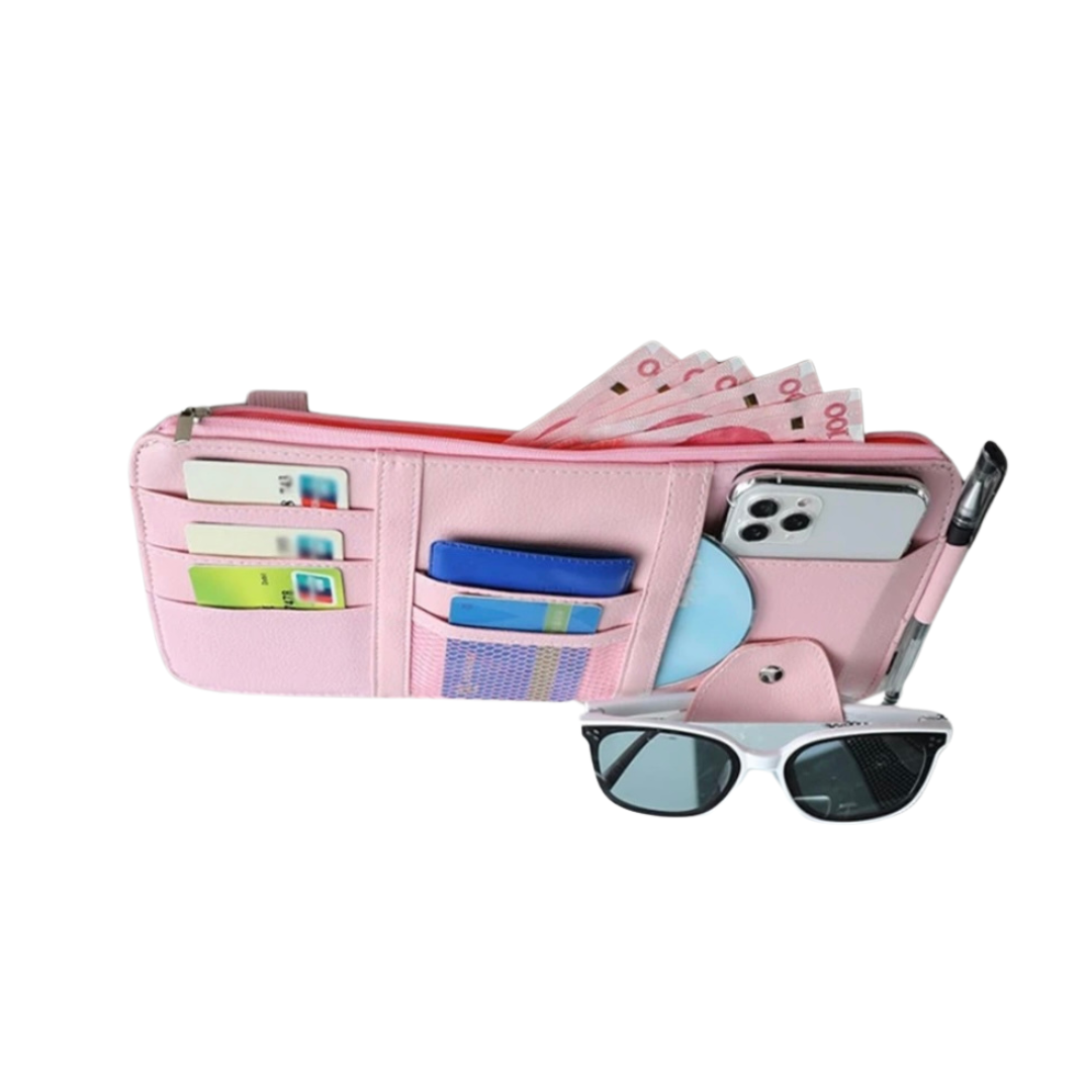 Clip Multifuncional Rosado Parasol De Coche-0
