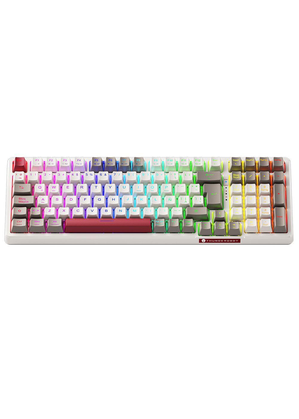 Teclado Mecánico Thunderobot K98 Gasket Rgb Hot Swap Switch Red Español-2
