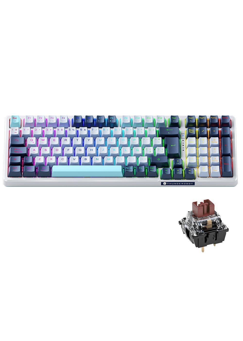 Teclado Mecánico Thunderobot K98 Gasket Rgb Hot Swap Español-3