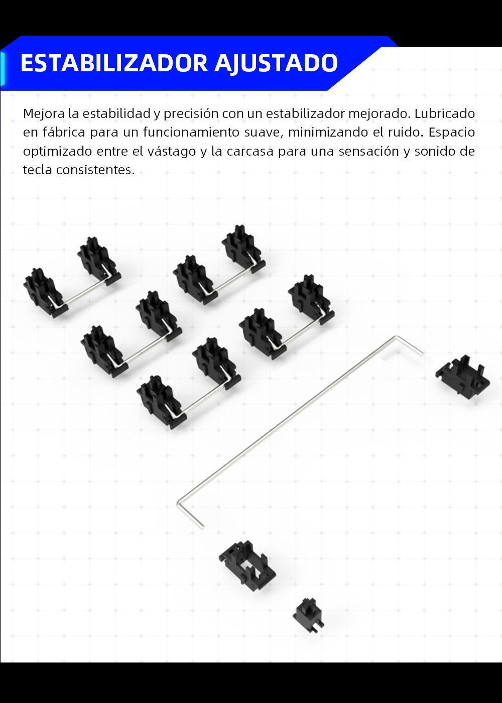 Teclado Mecánico Thunderobot K98 Gasket Rgb Hot Swap Español-4