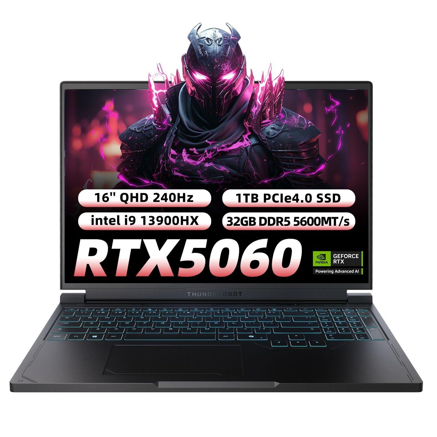 Notebook Gamer Thunderobot RS16 intel i9-13900HX RTX 5060 32GB Ram 1TB SSD 16 QHD-0