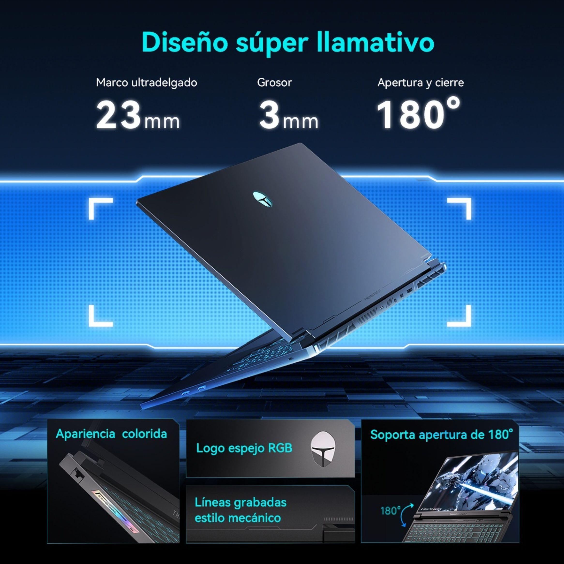 Notebook Thunderobot i9-13900HX, RTX5060 8GB, RAM 32GB, 1TB SSD, 16" QHD,  RS16-6