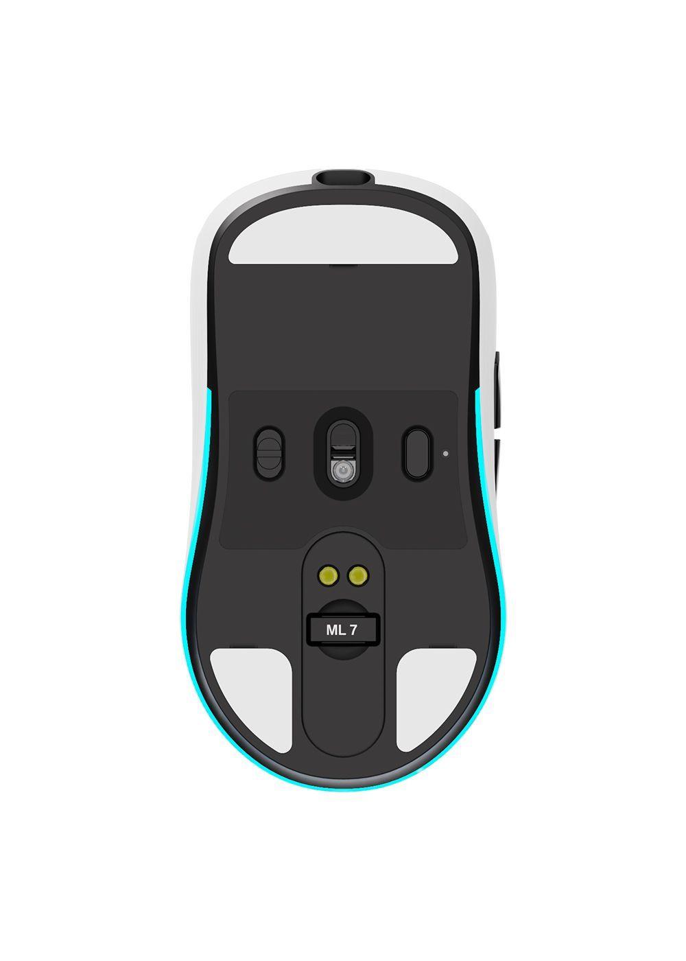 Mouse Inalambrico Gamer Tres Modos Thunderobot ML7 Blanco-2