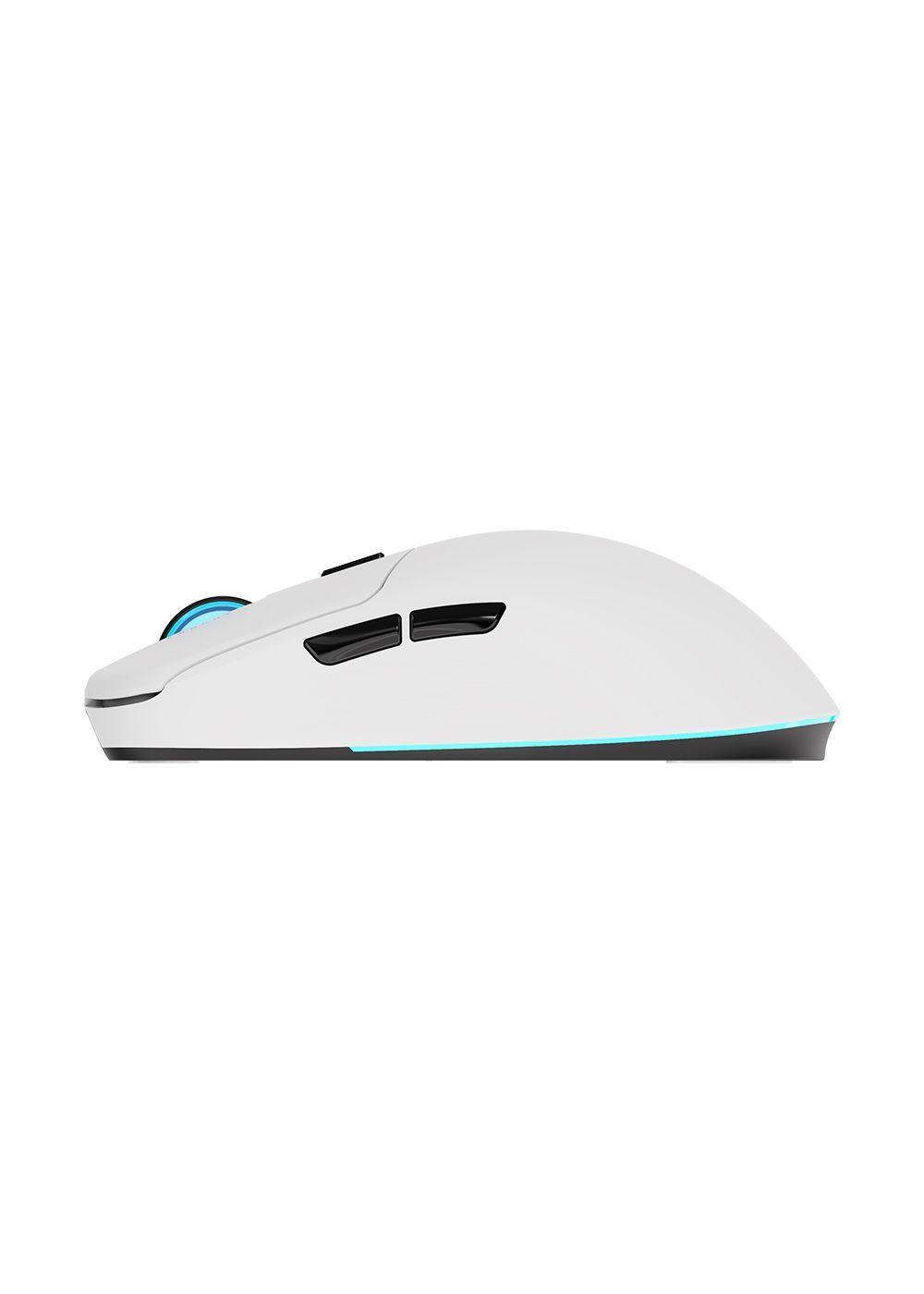 Mouse Inalambrico Gamer Tres Modos Thunderobot ML7 Blanco-5