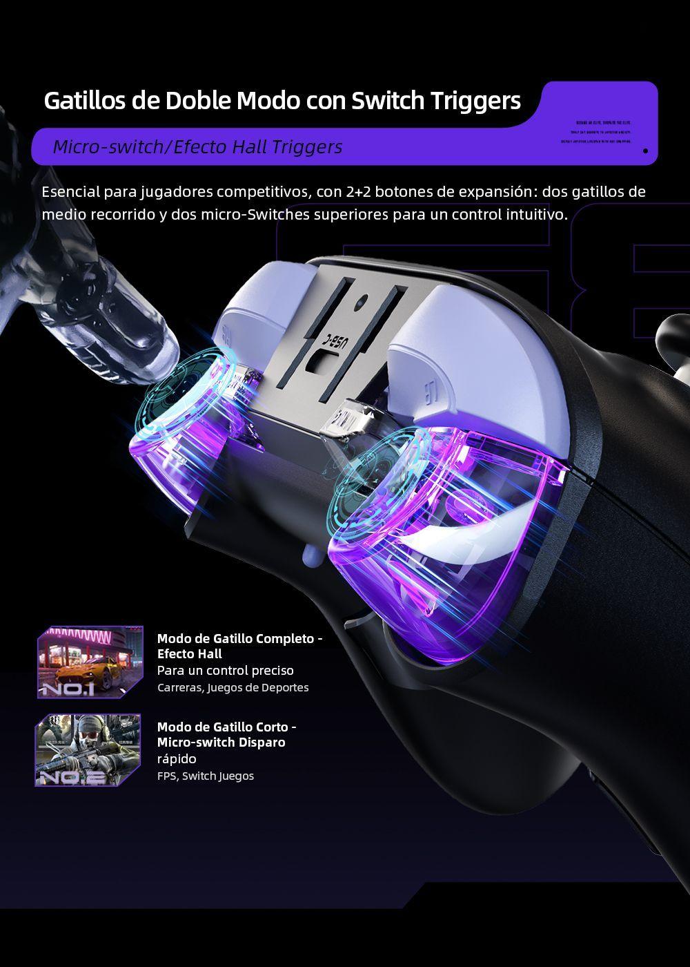 Control Gamer Thunderobot G80 Gamepad Negro-5