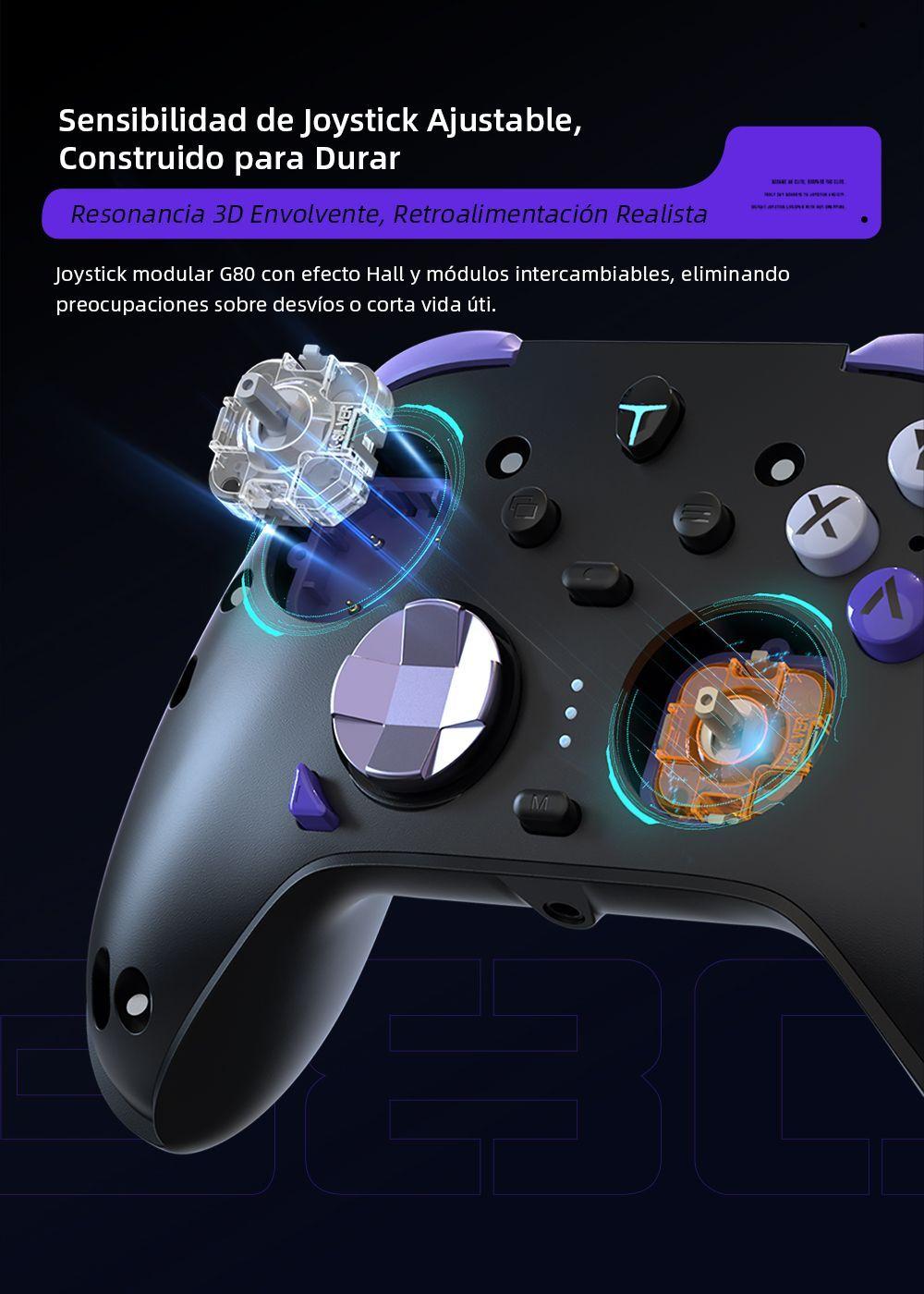 Control Gamer Thunderobot G80 Gamepad Negro-7