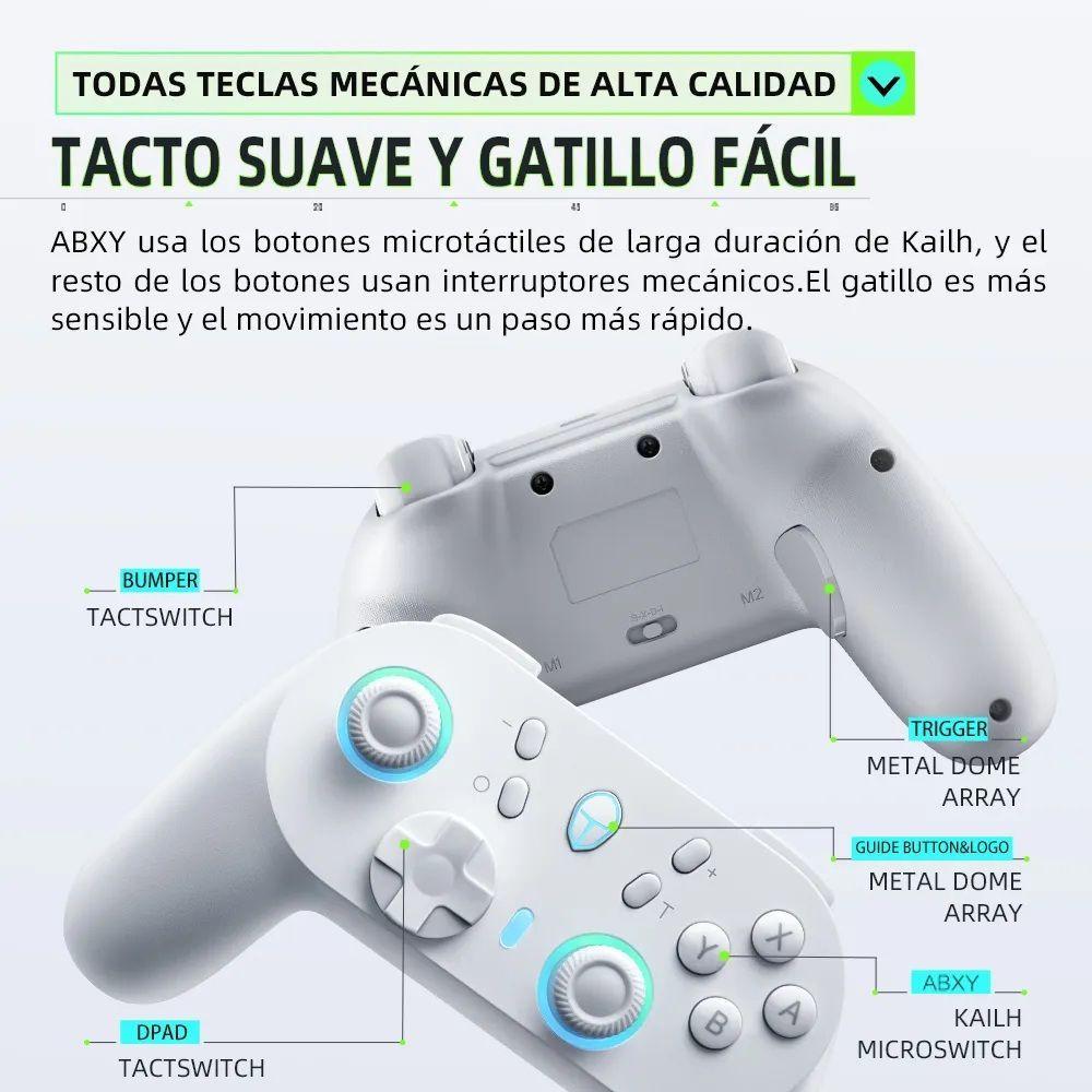 Control Gamepad Joystick Thunderobot G45Pro Blanco-3