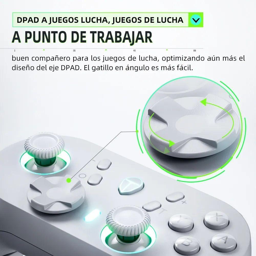 Control Gamepad Joystick Thunderobot G45Pro Blanco-5
