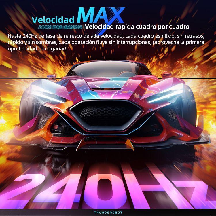 Monitor Gamer 27'' Thunderobot Qhd 240hz 1ms Pivoteable-5