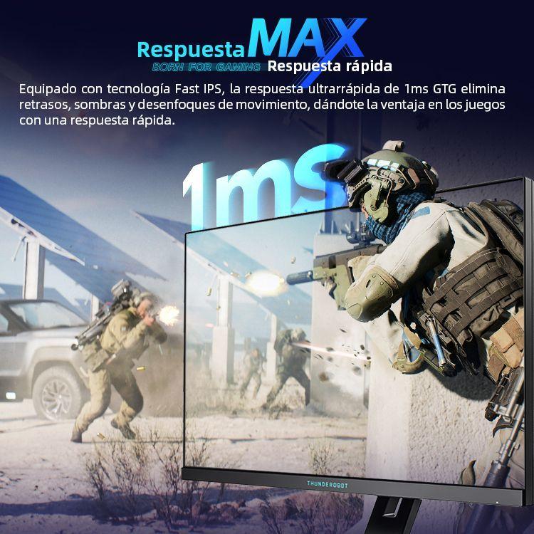 Monitor Gamer 27'' Thunderobot Qhd 240hz 1ms Pivoteable-6