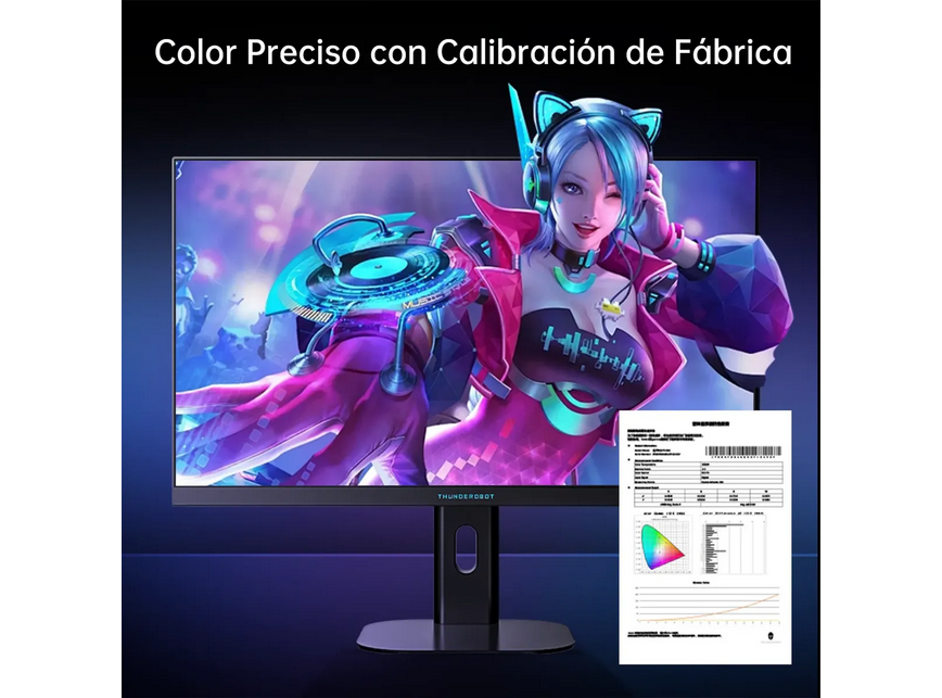 27 Monitor Gamer Pc Thunderobot Qhd 260hz Hdr400 Ajustable-5